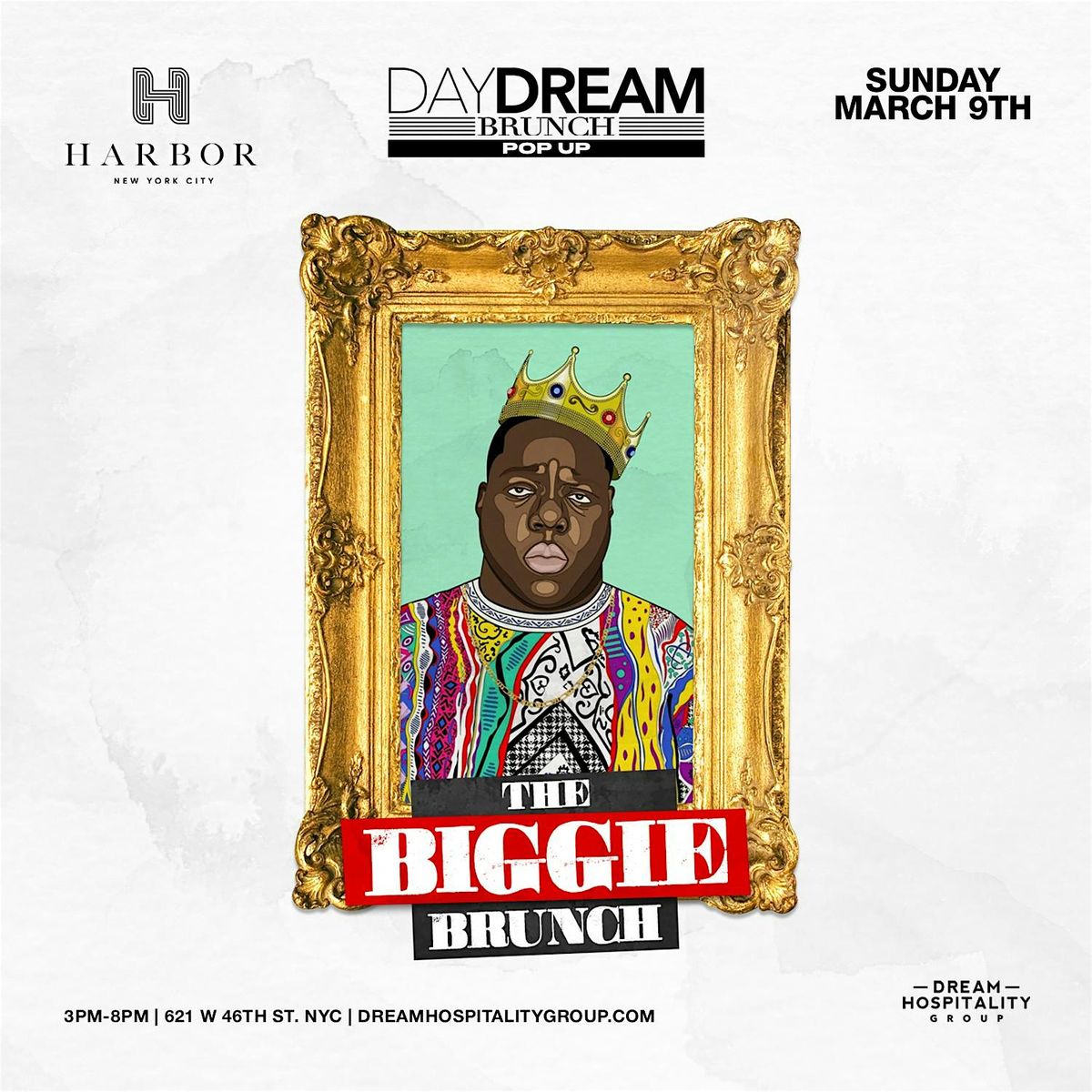 THE BIGGIE BRUNCH  @ HARBOR NYC!