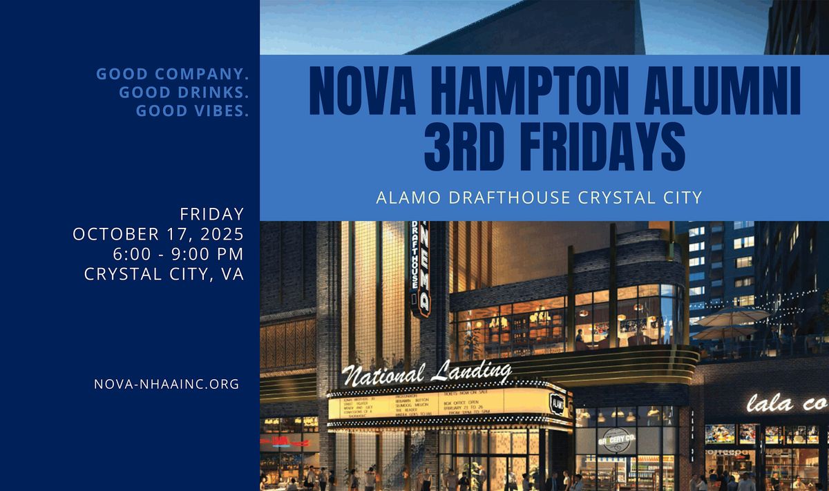NOVA Hampton Alumni 3rd Fridays