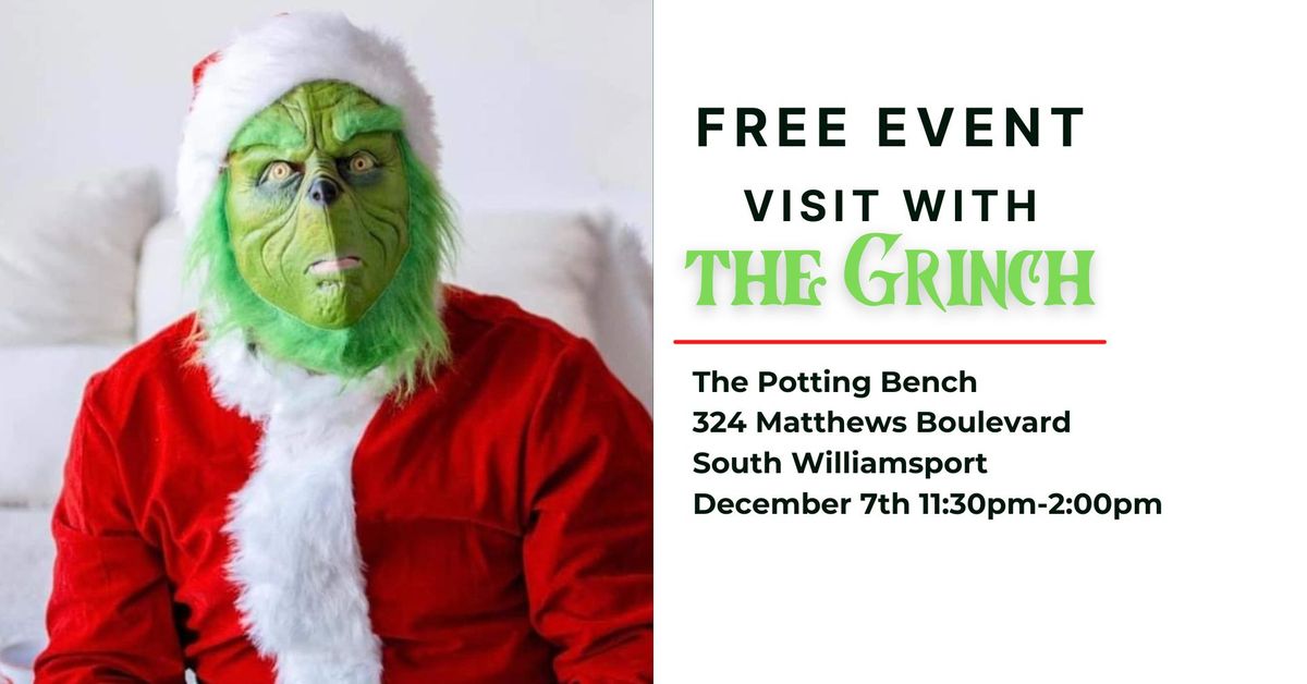 Free Event-The Grinch at The Potting Bench