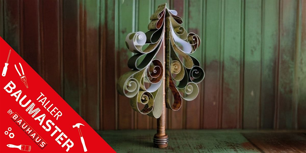 #BAUMASTER Zaragoza | Crea tu \u00c1rbol Navide\u00f1o de Papel