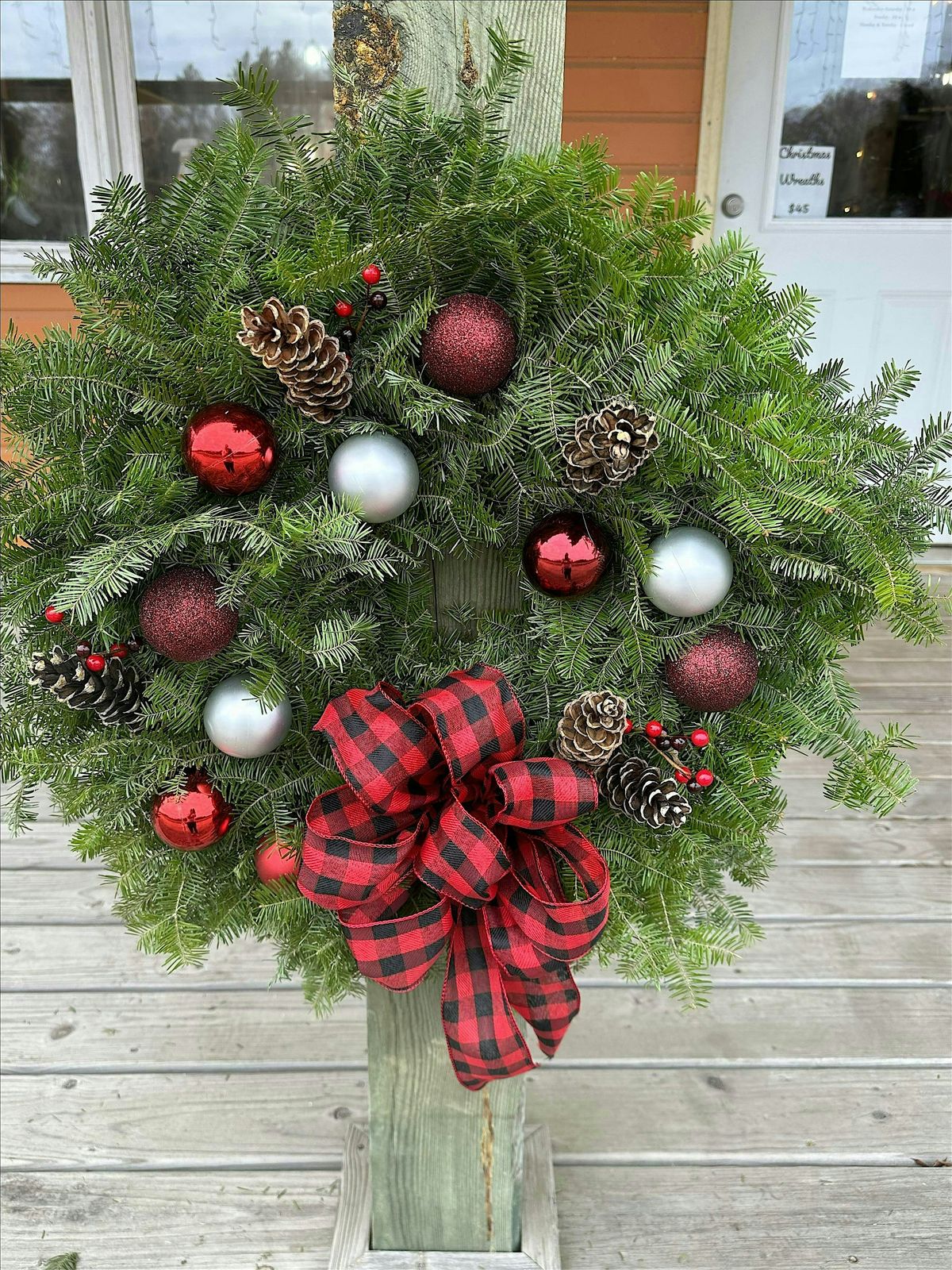 Holiday Wreath Decorating