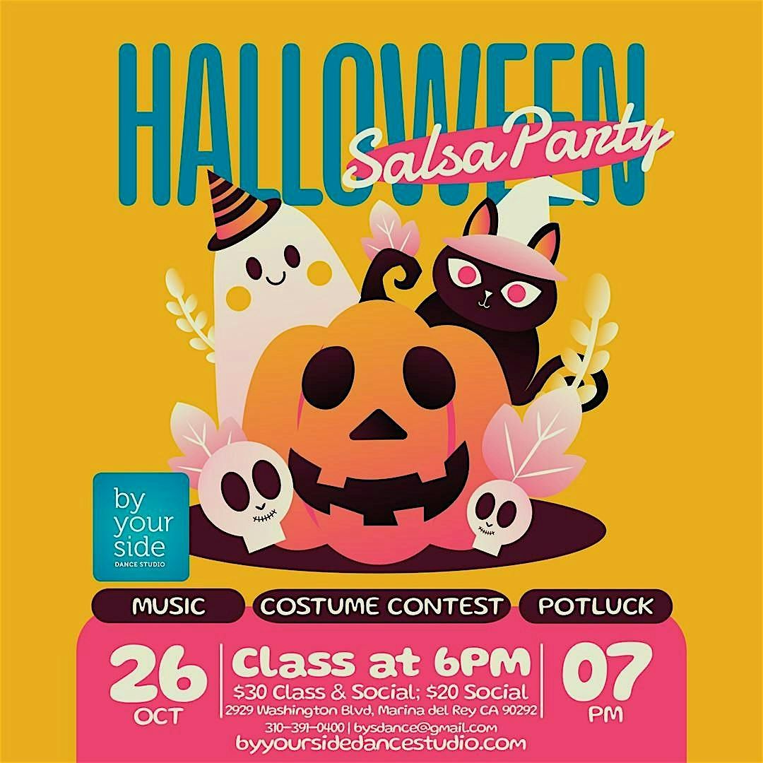 5th Annual Salsa & Bachata Halloween Social and Potluck