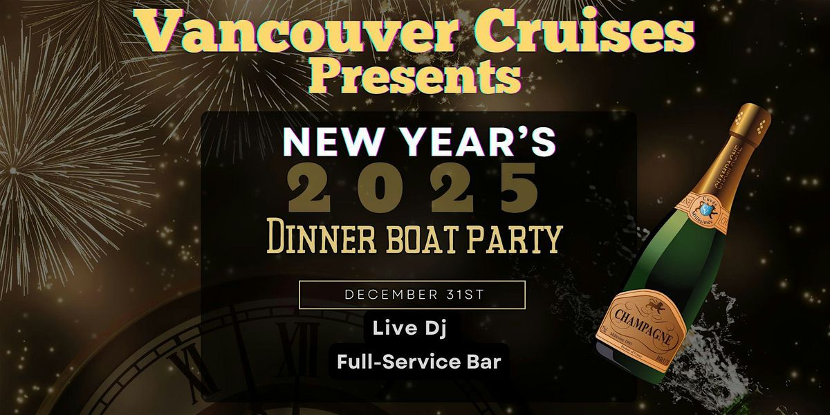 New Year's Eve Party Dinner Cruise December 31st