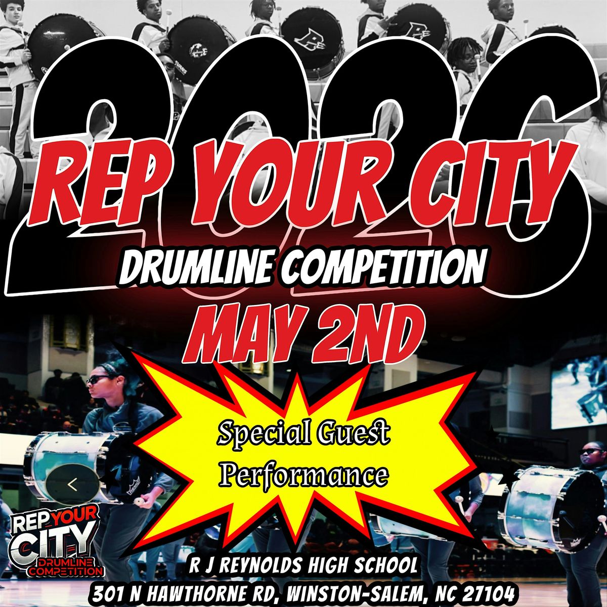 Rep Your City Drumline Competition 2026
