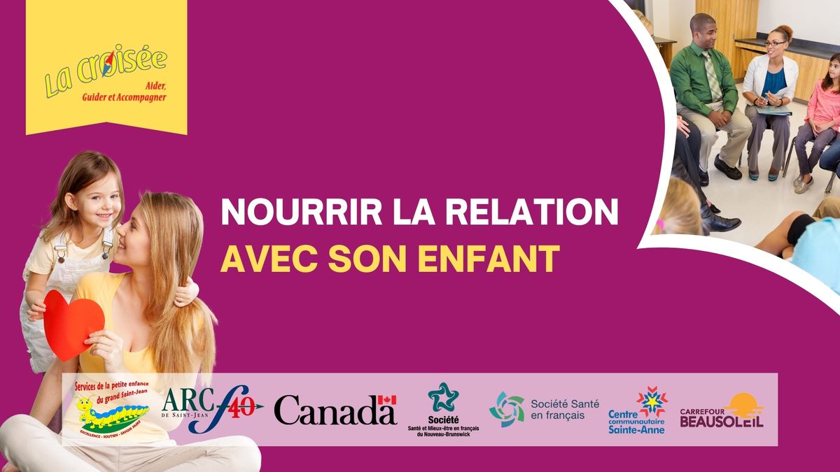 Atelier Nourrir la relation avec son enfant