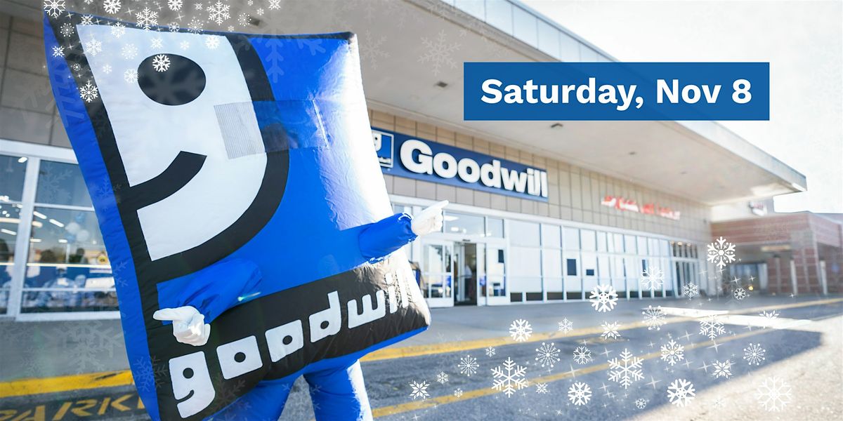 Holiday Thrift Pop-Up at Goodwill in Virginia Beach