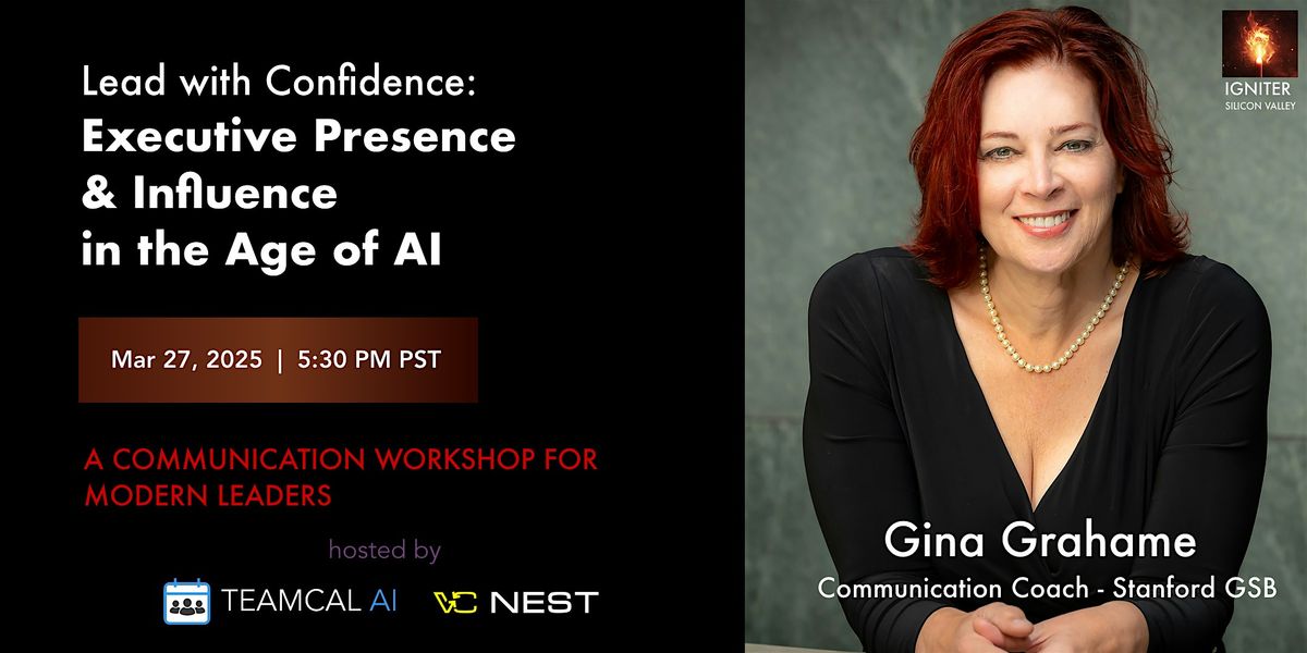 Lead with Confidence: Executive Presence & Influence in the Age of AI