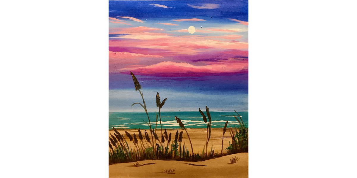 Twilight Walk on the Beach - Paint and Sip in Norfolk | Classpop!\u2122