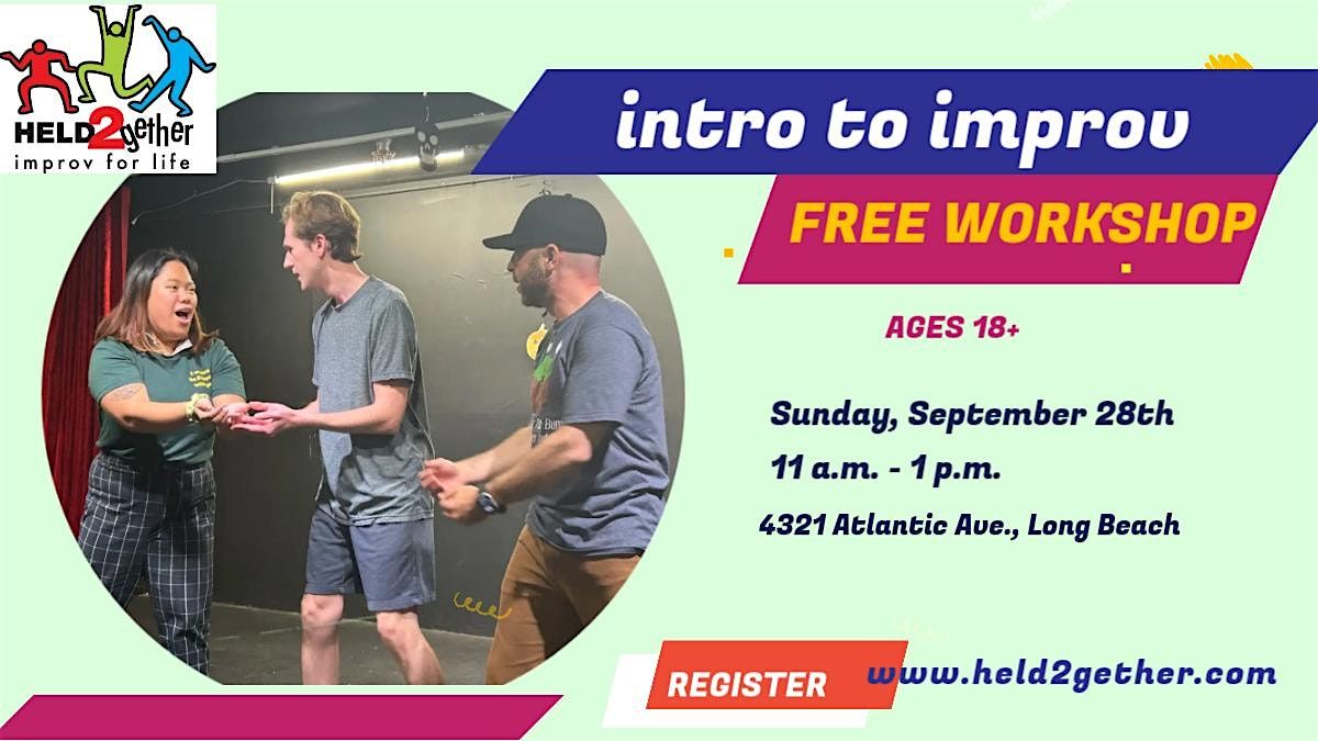 Intro to Improv Free Workshop!