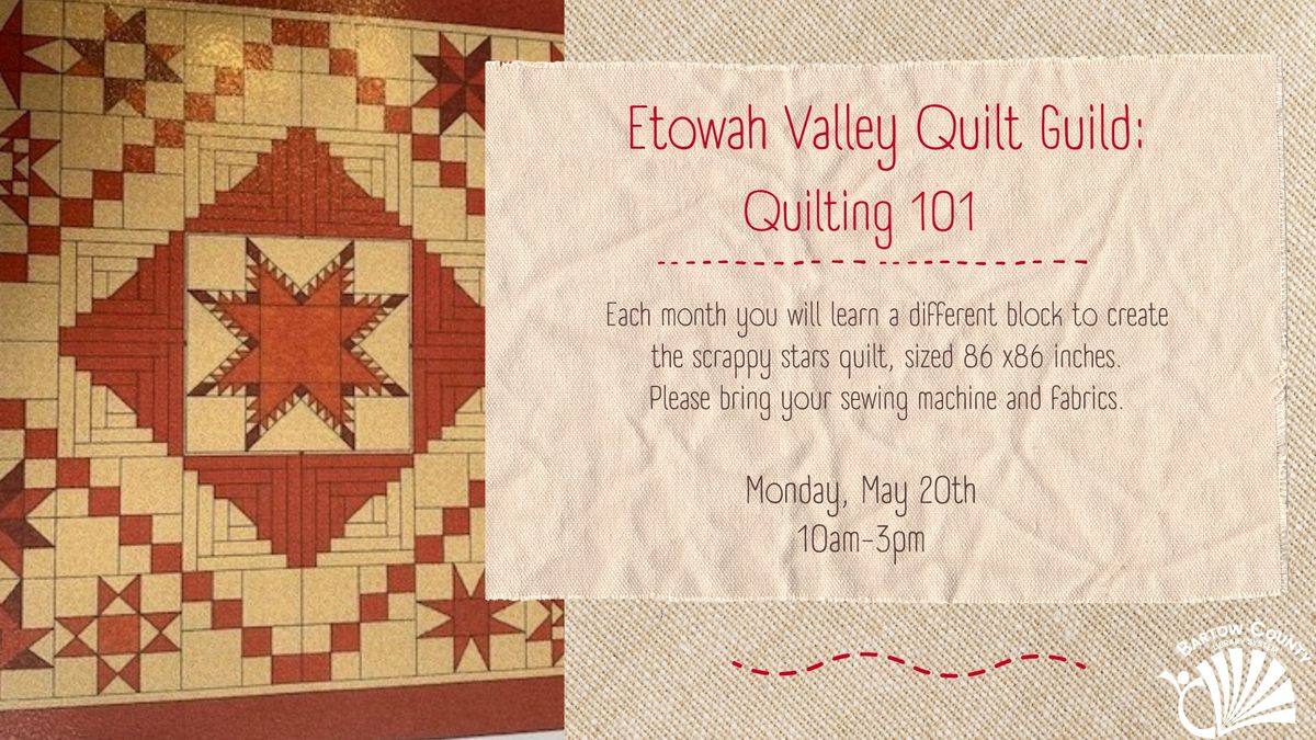 Quilt Guild Block of the Month: Quilting 101