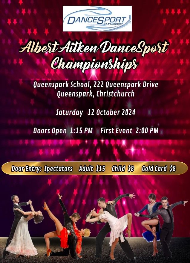 Dancesport Canterbury Alberi AlbertAitken Aitken DanceSport Championships