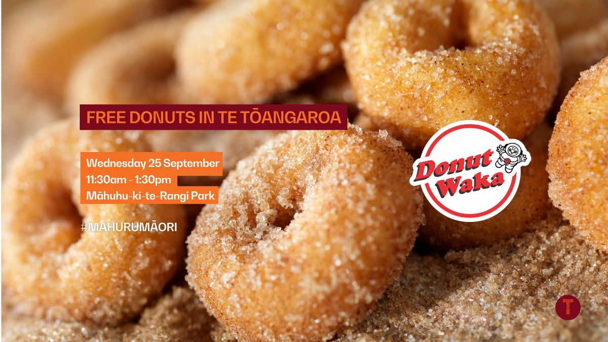 FREE Donuts in Te T\u014dangaroa \ud83c\udf69