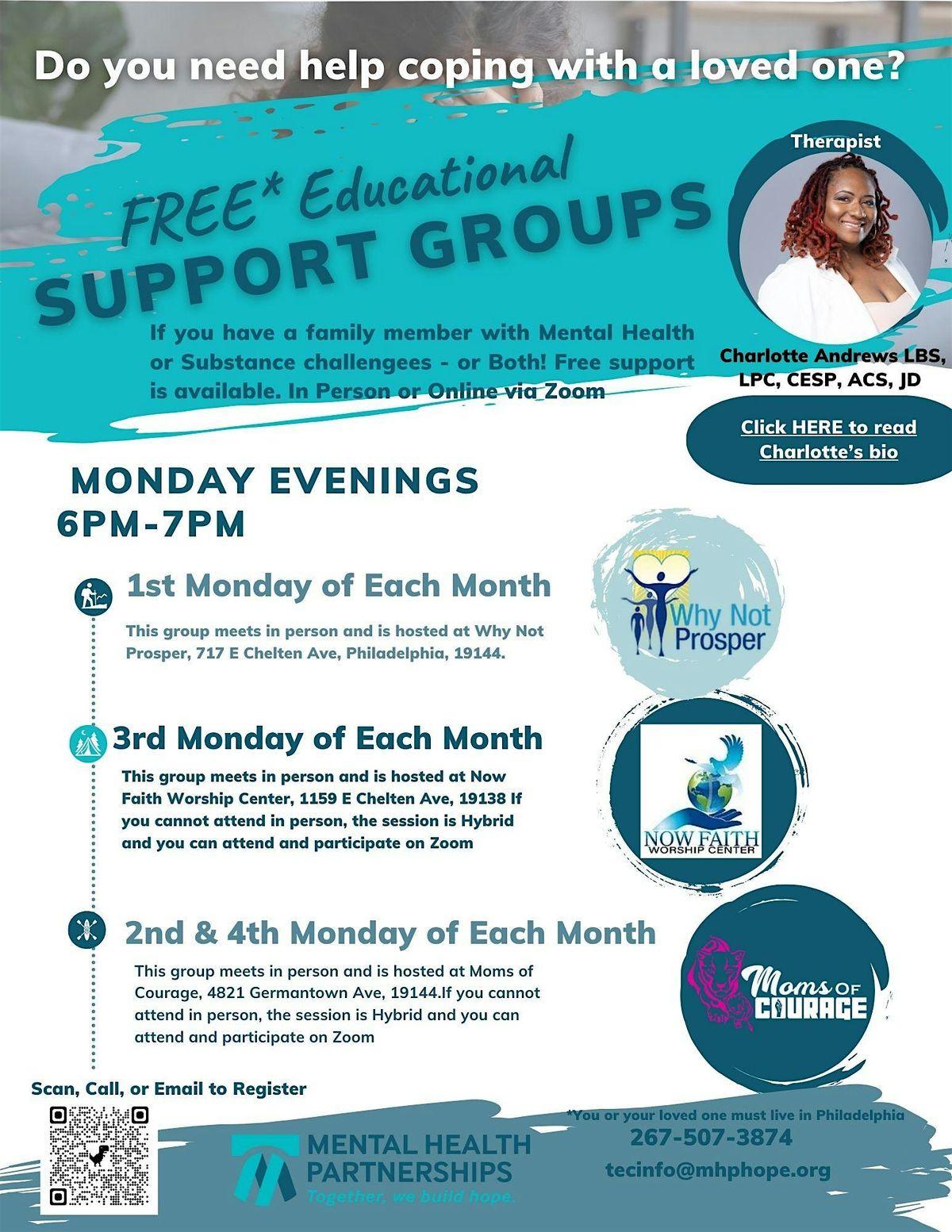 FREE Family Support Groups