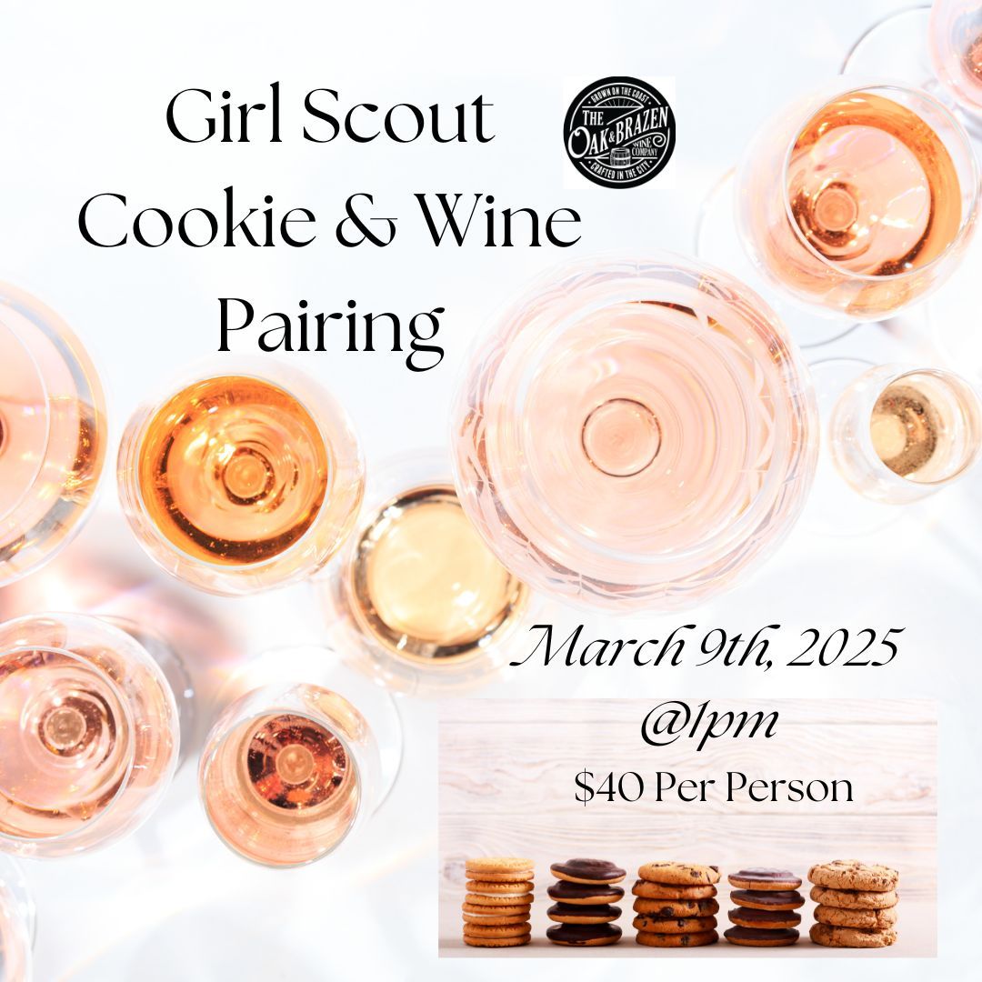 Girl Scout Cookie & Wine Pairing