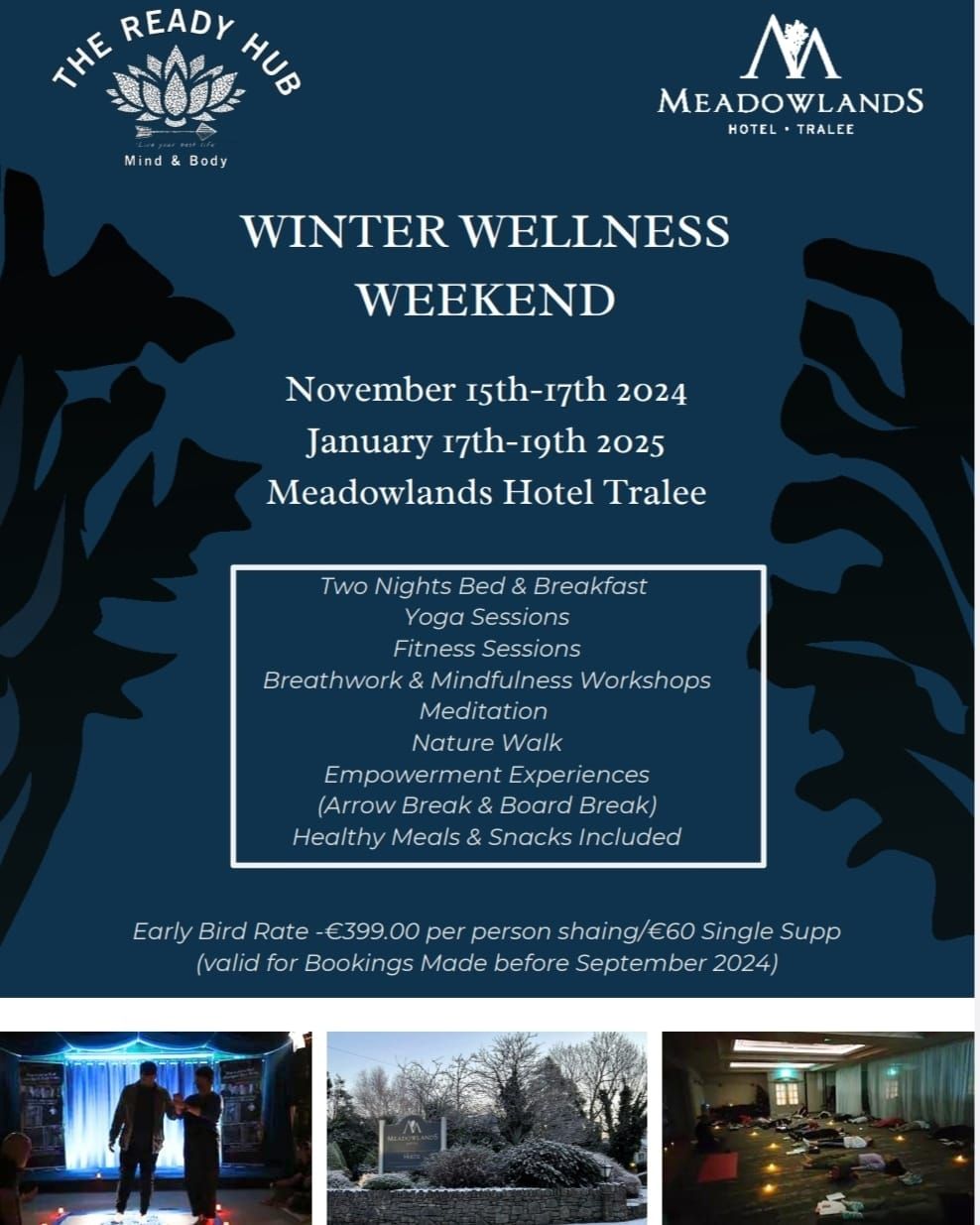 Winter wellness weekend 