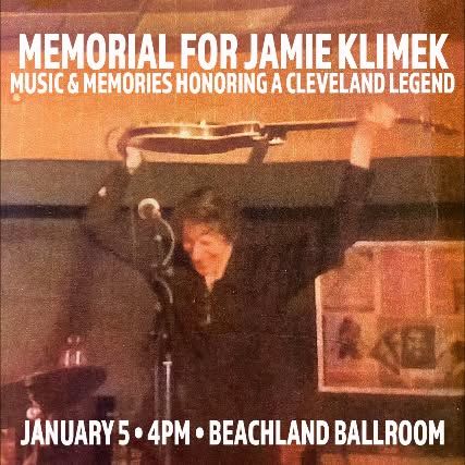 Memorial for Jamie Klimek - Music & Memories Honoring a Cleveland Legend