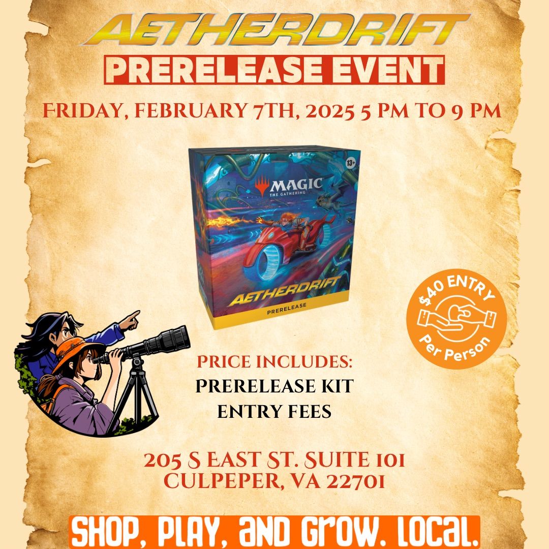 Friday Night Magic Aetherdrift Prerelease @Collector's Den