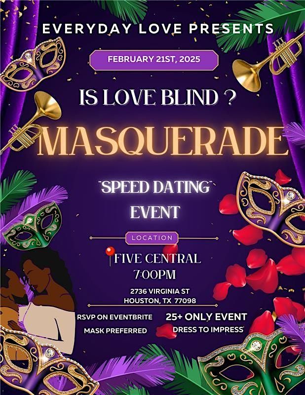 EDL Masquerade Speed Dating Event