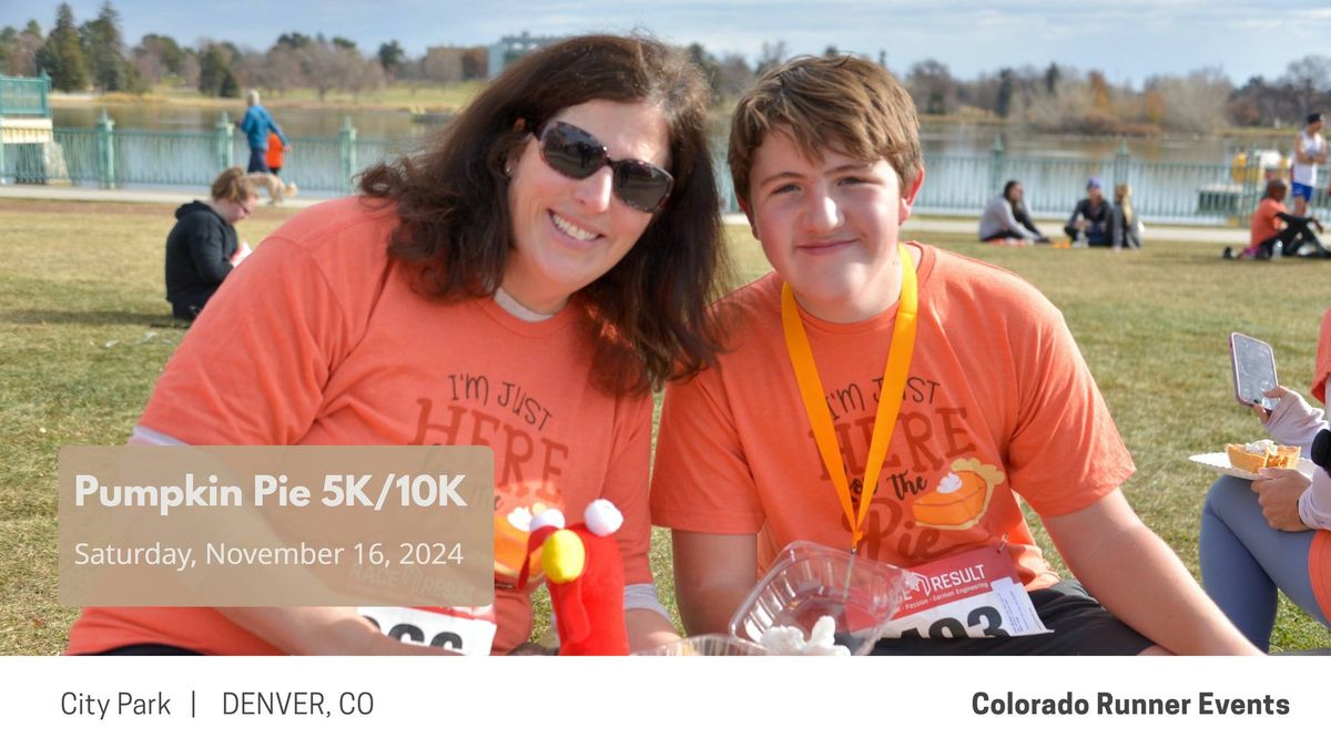 Pumpkin Pie 5K\/10K - 2024