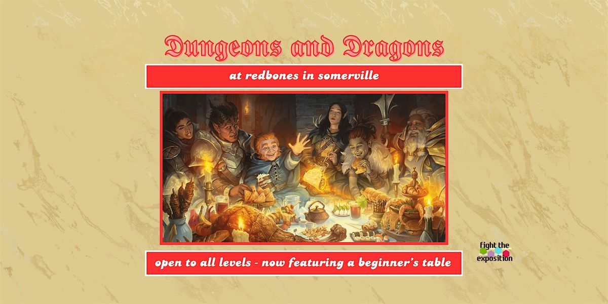 Dungeons and Dragons Night at Redbones