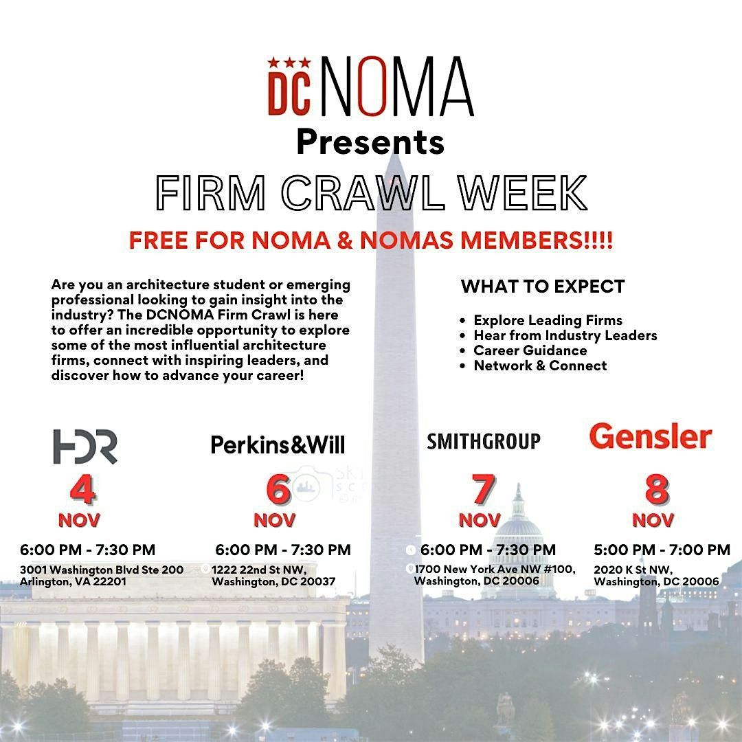 DC NOMA Firm Crawl - Gensler Tour