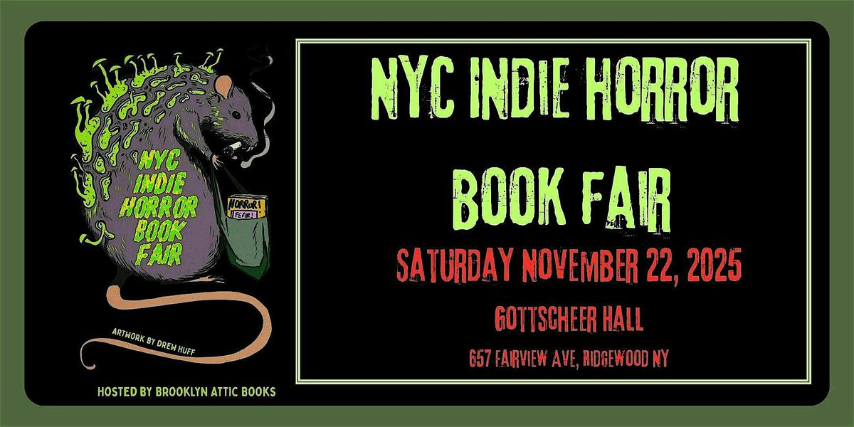 NYC Indie Horror Book Fair