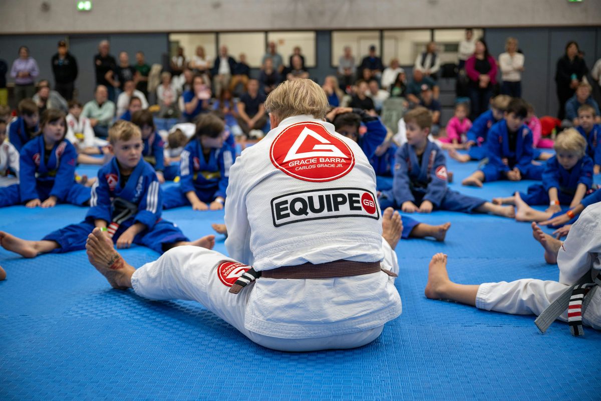 Kids G\u00fcrtel-Graduierungsparty mit Seminar 2025 Gracie Barra Alsterdorf!