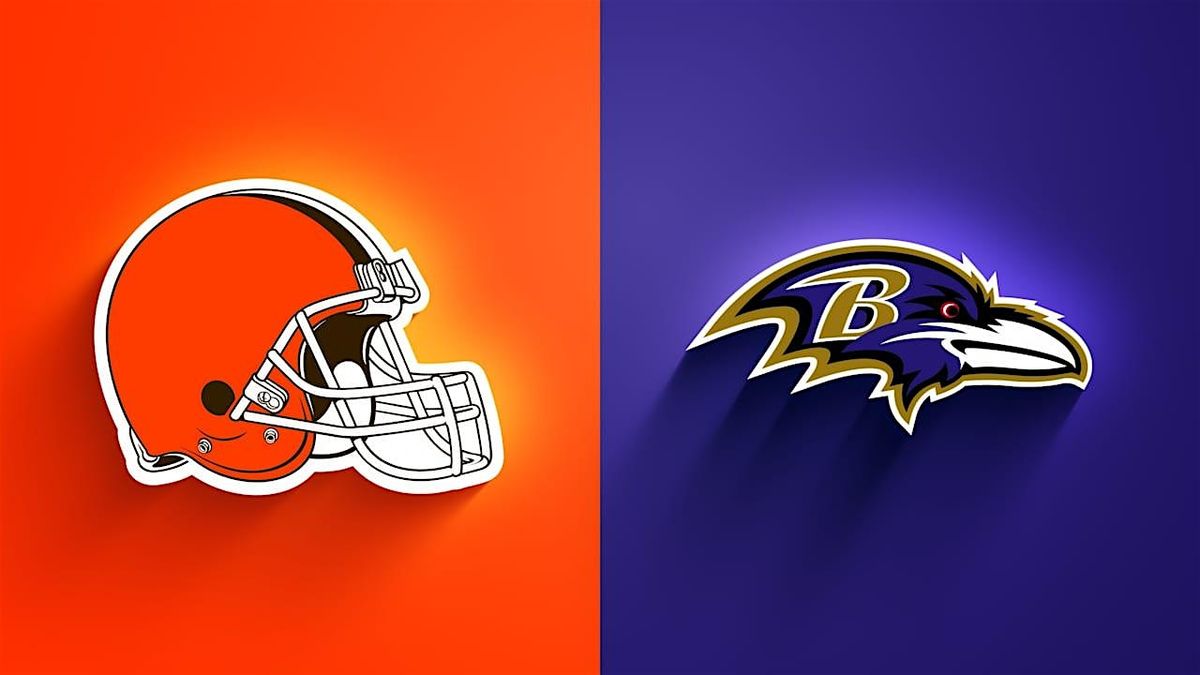 Baltimore Ravens vs  Browns Ikonic Watch Party