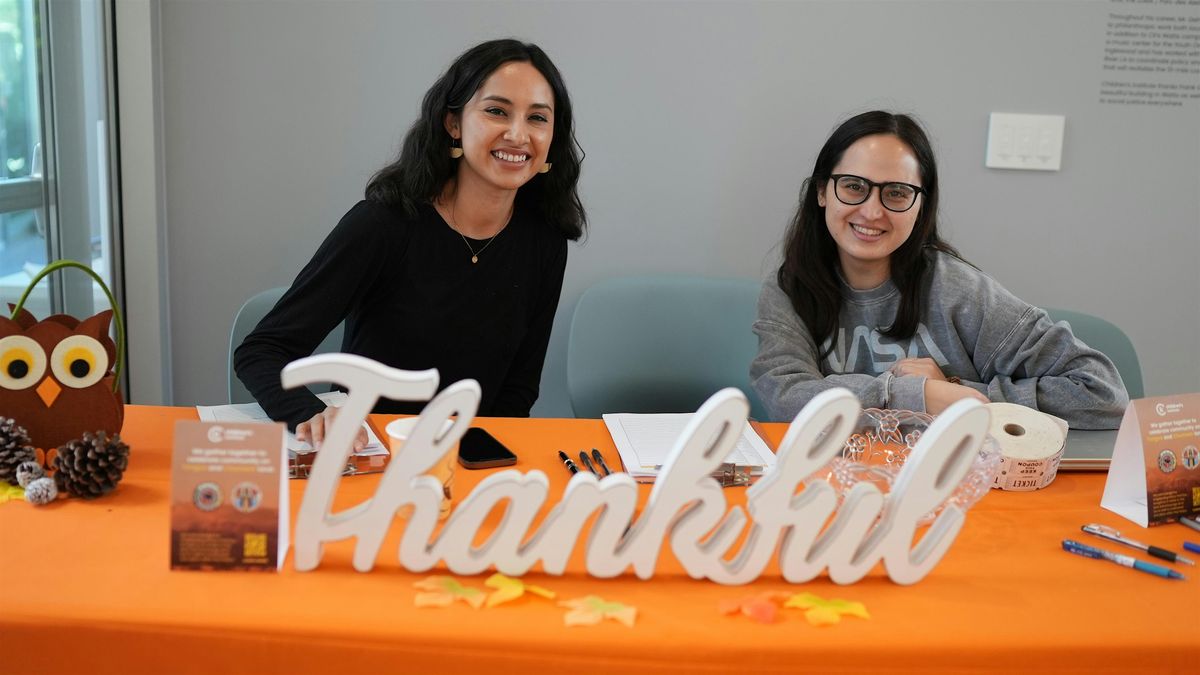 Volunteer for CII Long Beach Thanksgiving Luncheon