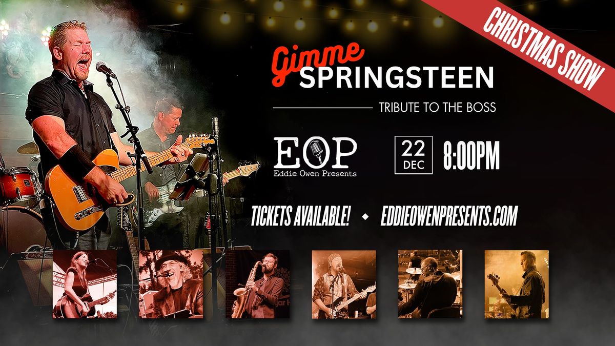 Christmas Show with Gimme Springsteen!