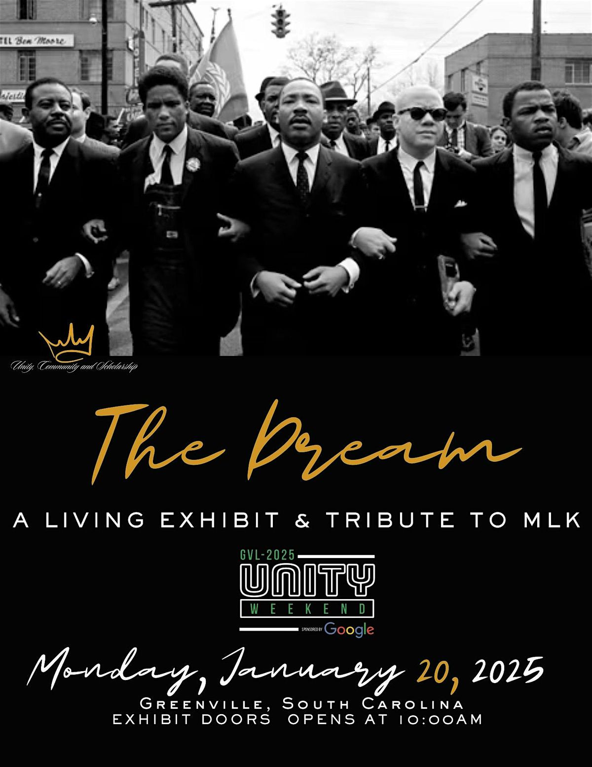 "The Dream" A living exhibit and tribute to MLK