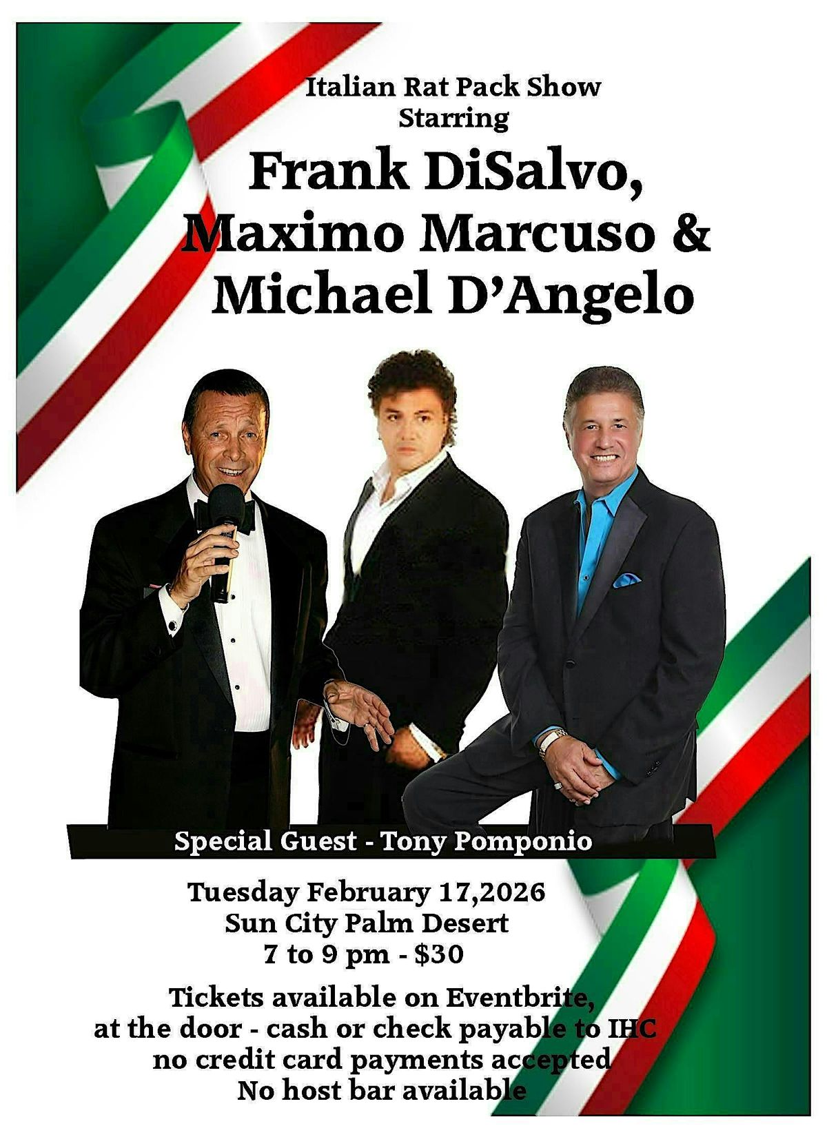 Italian Rat Pack Show