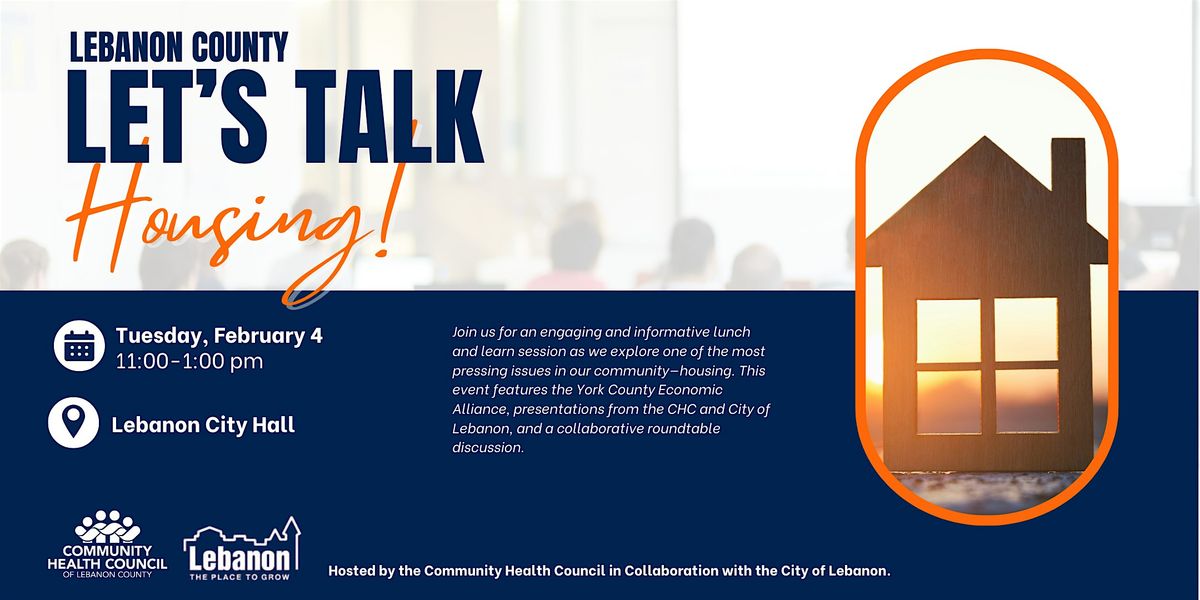 Lebanon County -  Let's Talk Housing!