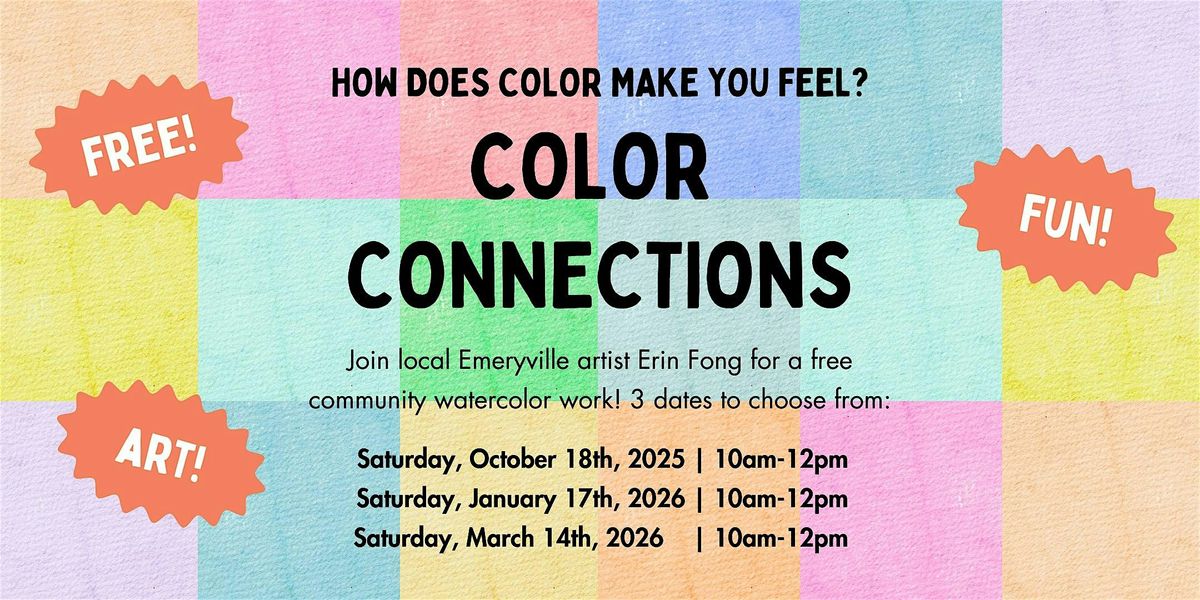 Color Connections: Free Watercolor Workshops
