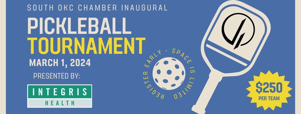 Pickleball Tournament 2024 - South OKC Chamber