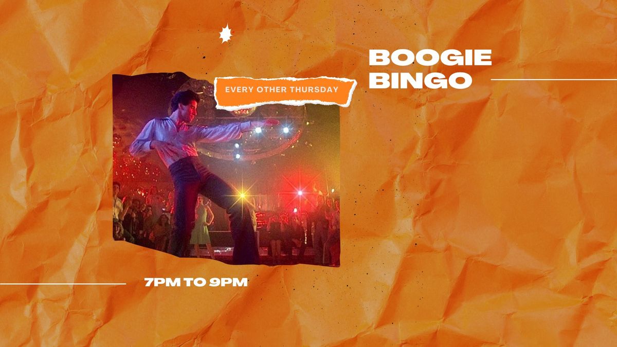 Boogie Bingo; Hosted by Steven Dail