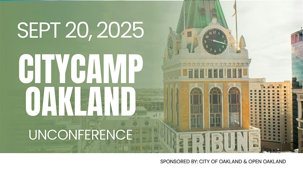 CityCamp Oakland 2025