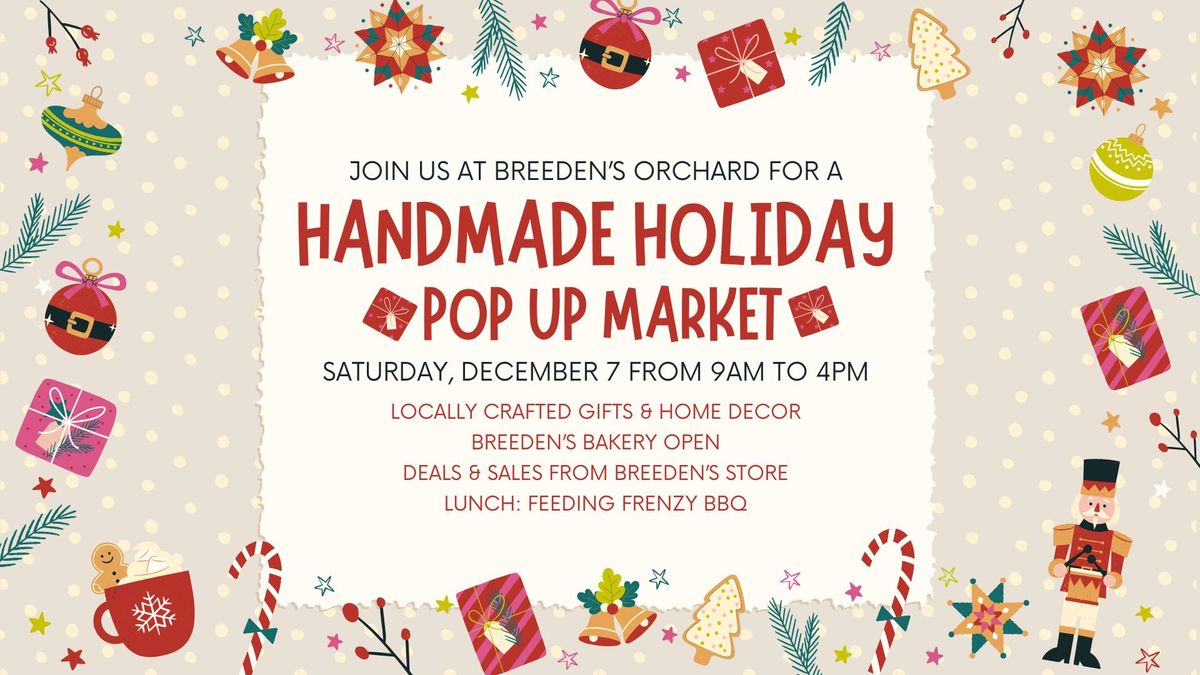 \ud83c\udf81Handmade Holiday Pop Up Market\ud83c\udf84