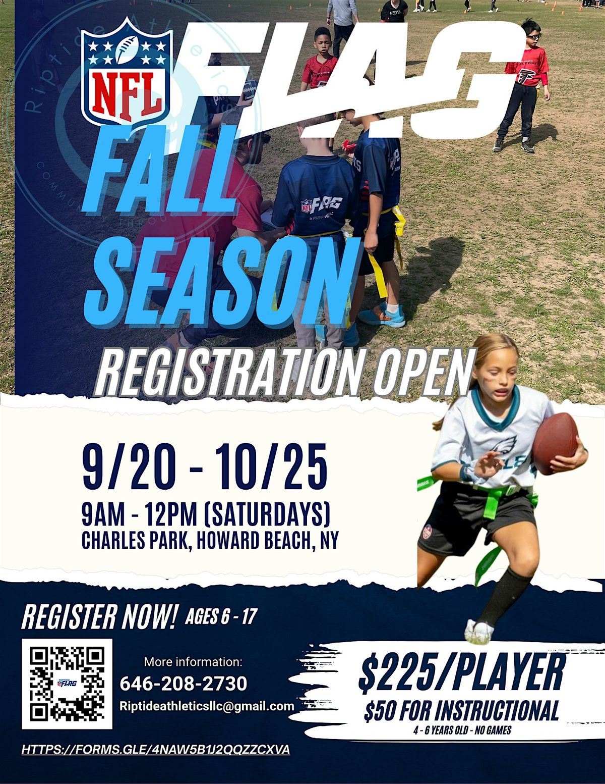 Riptide NFL Flag Fall Season 2025