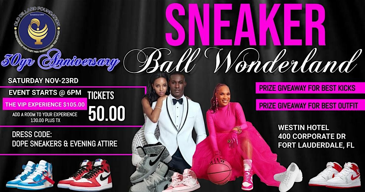 OLD DILLARD FOUNDATION SNEAKERBALL WONDERLAND FOUNDATION