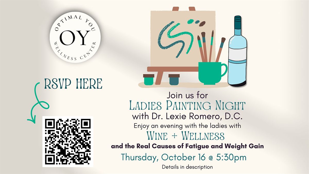 Ladies Painting Night | Wine + Wellness