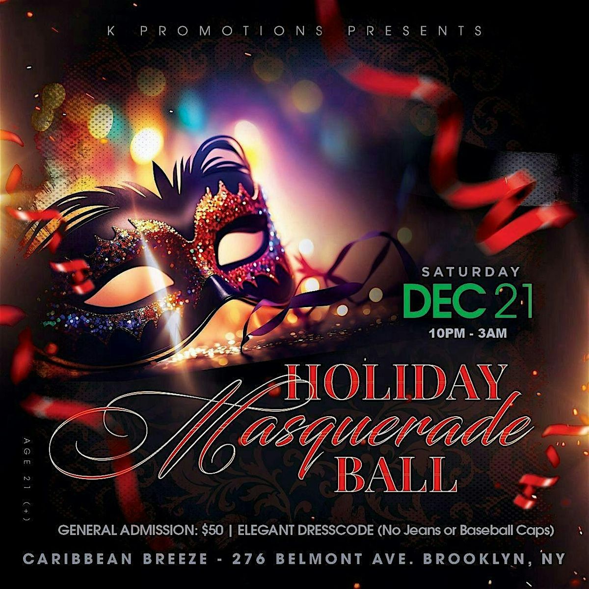 Holiday Masquerade Ball