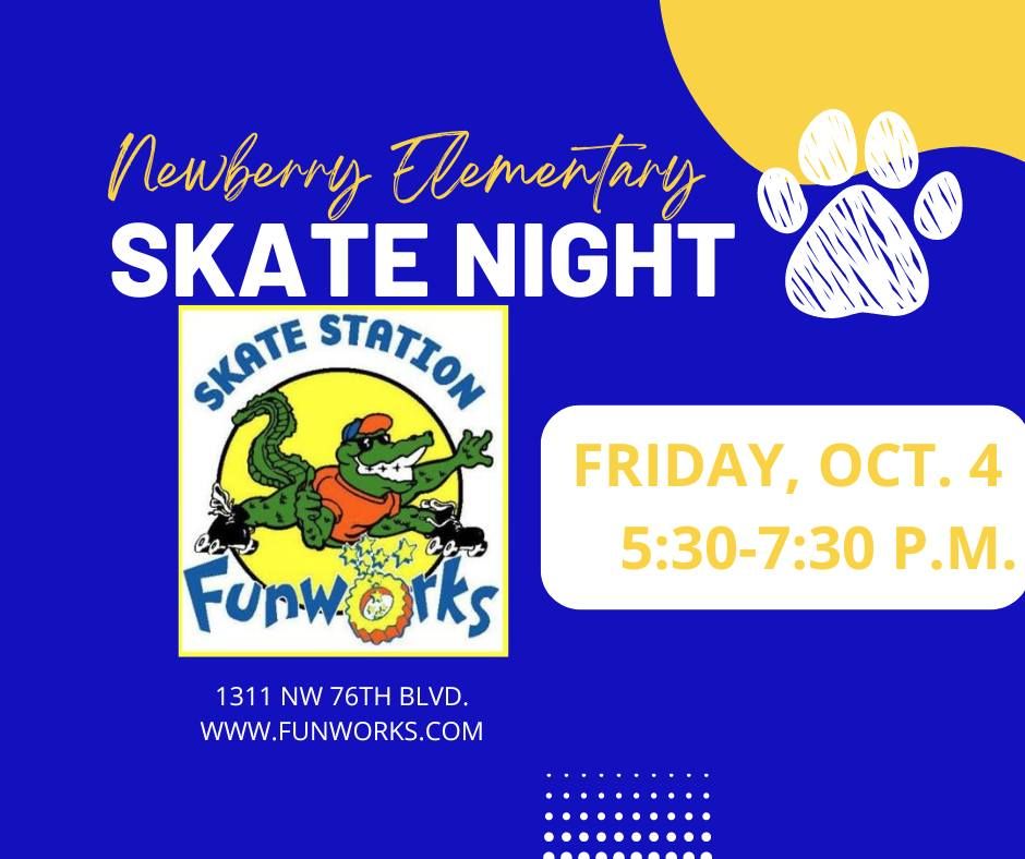 Newberry Elementary Skate Night