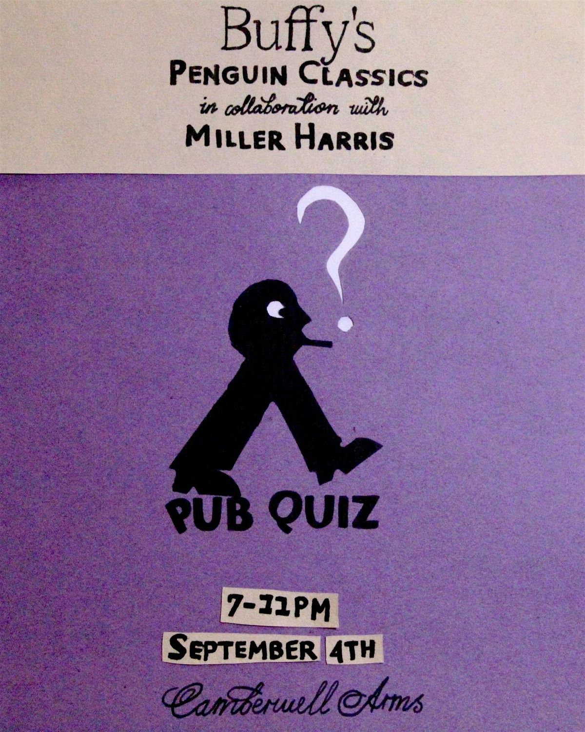 Buffy's x Penguin Classics Pub Quiz