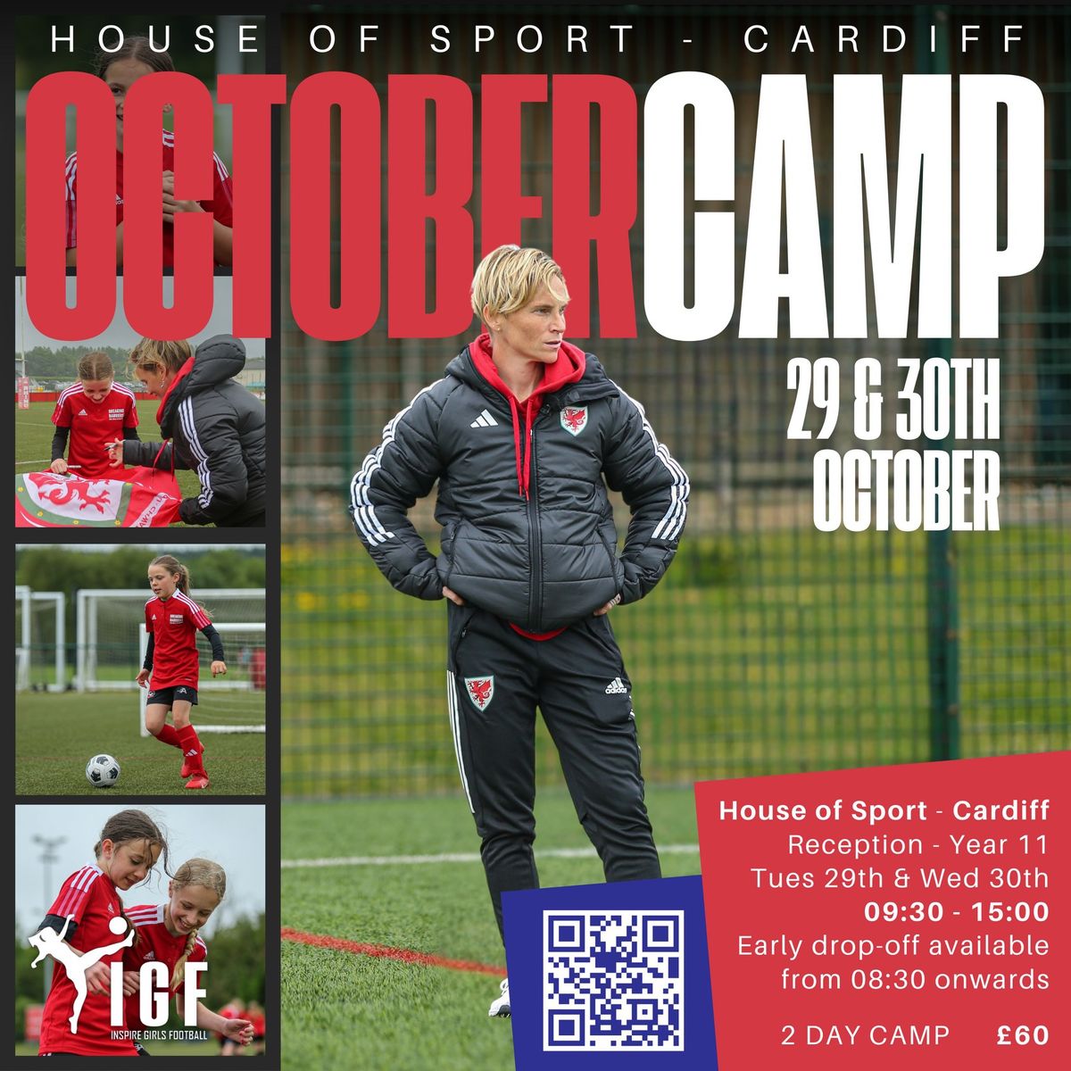 October Camp - Cardiff with Jess Fishlock \u26bd\ufe0f