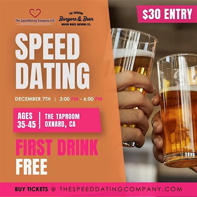 SPEED DATING | 35-45, FIRST DRINK FREE!