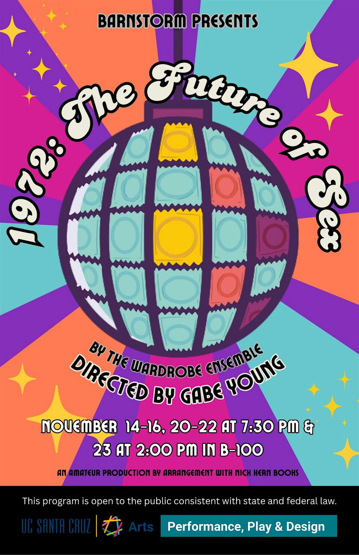 Barnstorm Presents: 1972: The Future of Sex (Fri, Nov 21)