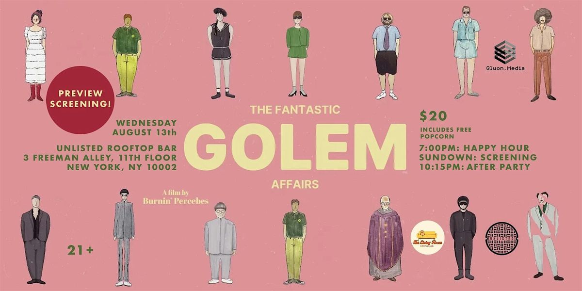 The Fantastic Golem Affairs - Preview Screening by Living Room Cinema Club