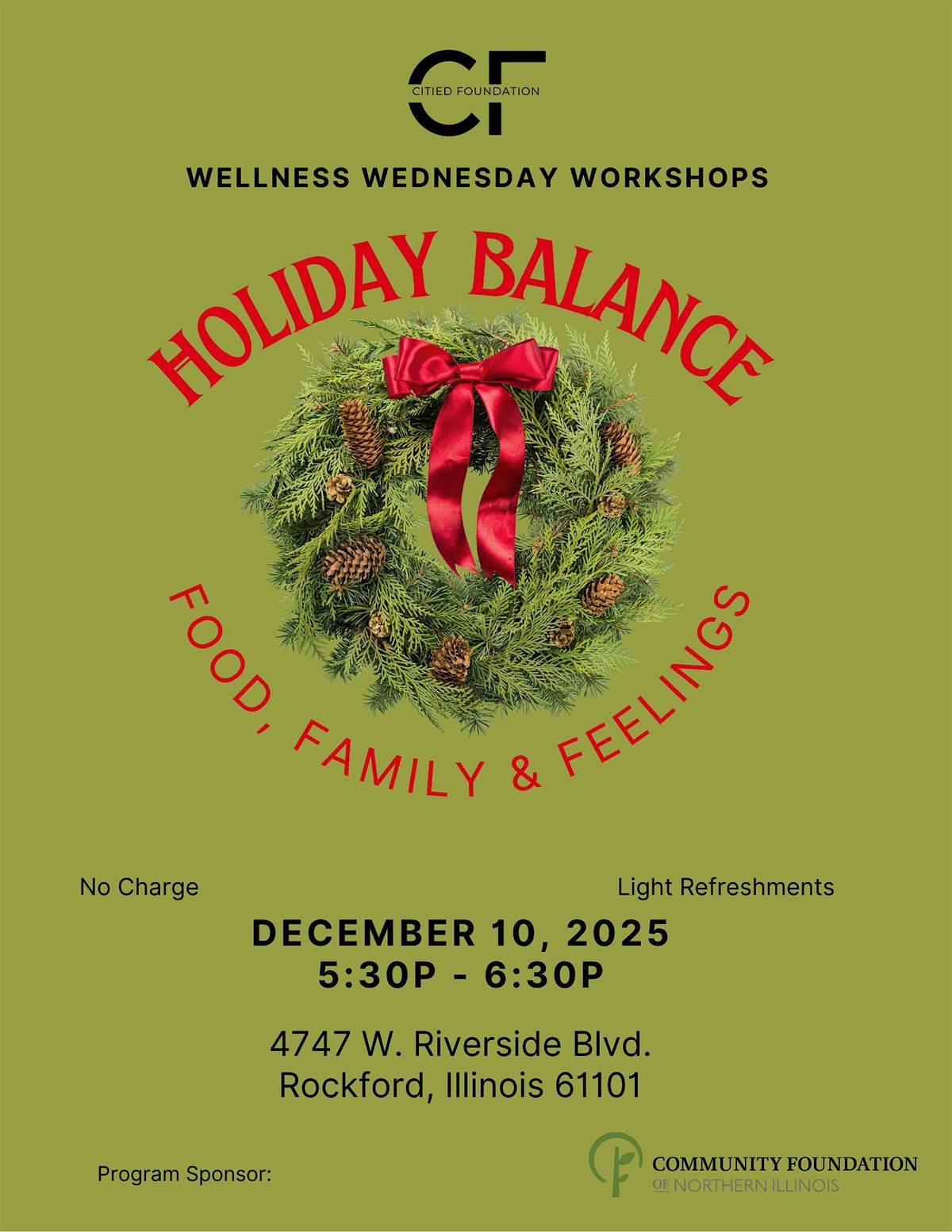 Wellness Wednesday: Holiday Balance- Food, Family & Feelings