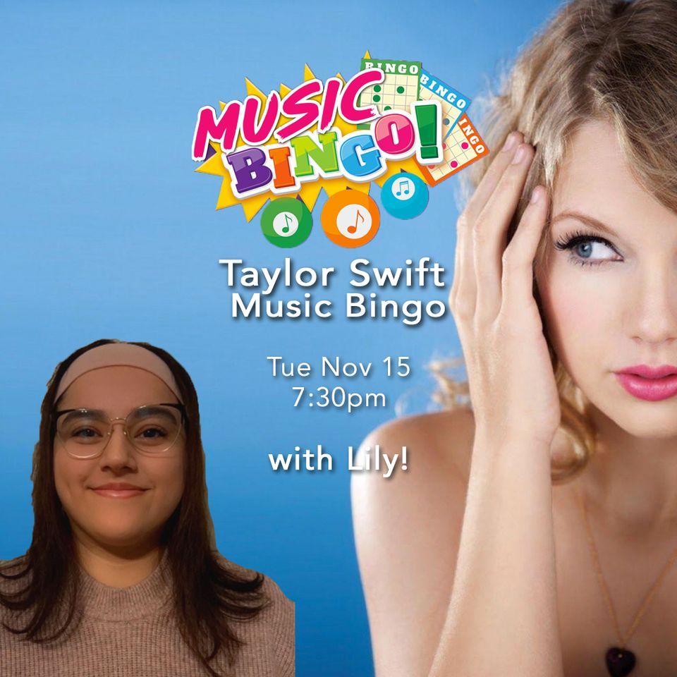 Taylor Swift Music Bingo!